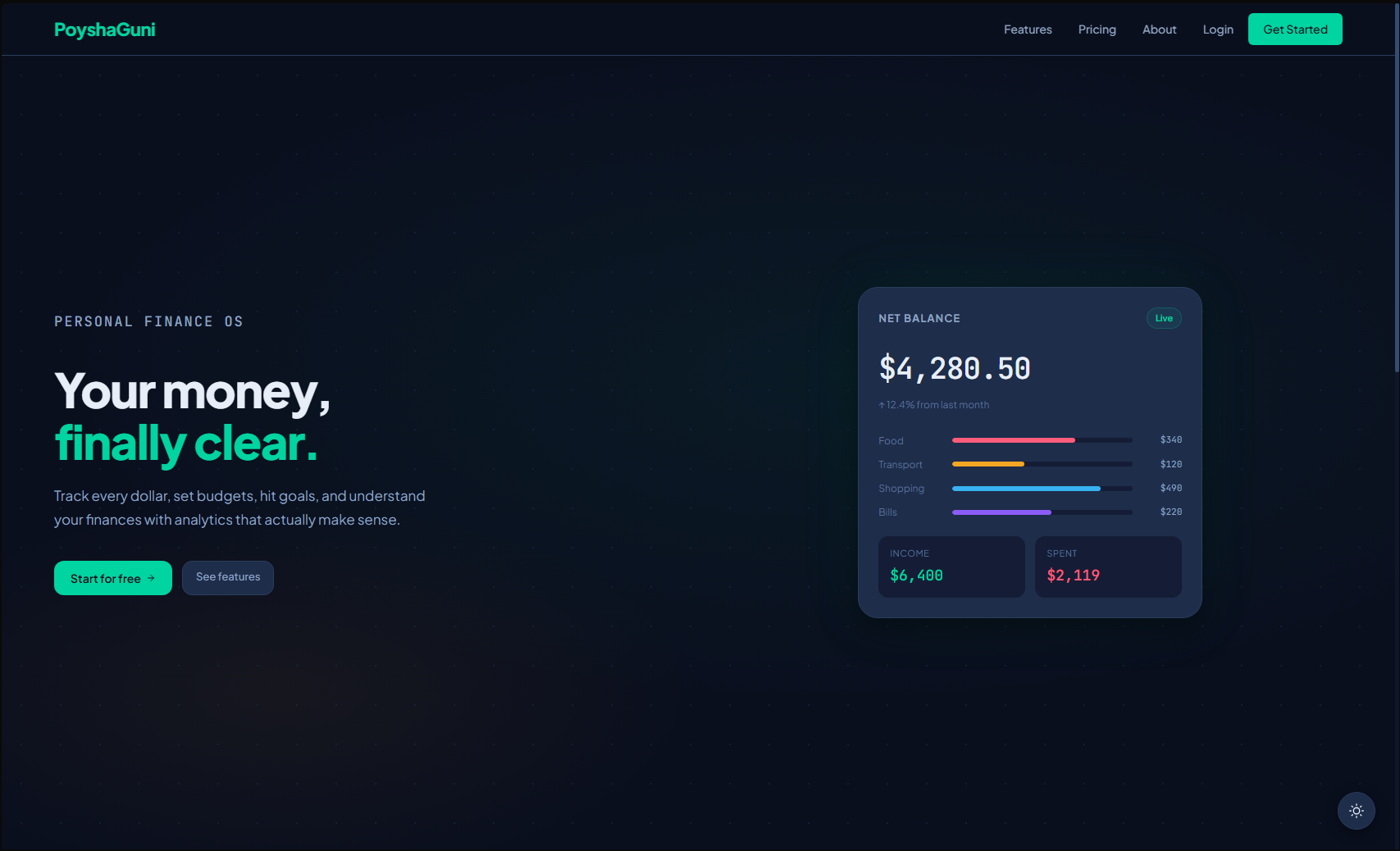 PoyshaGuni screenshot